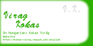 virag kokas business card
